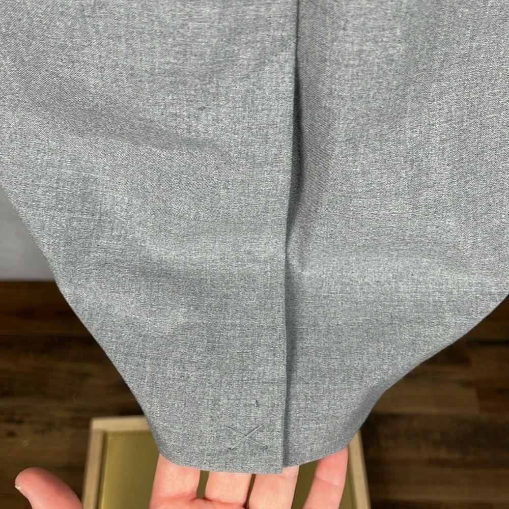 Joie Light Grey Long Open‎ Front Blazer.